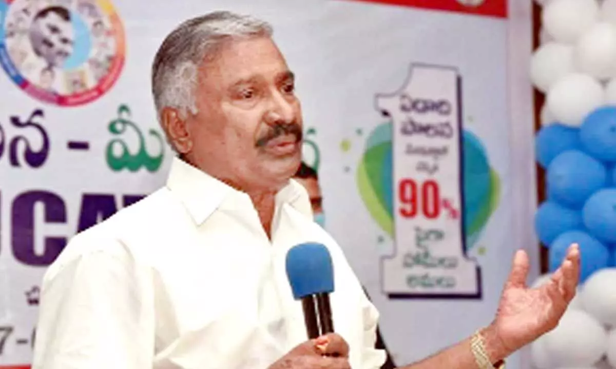 Energy Minister Pedireddy Ramachandra Reddy