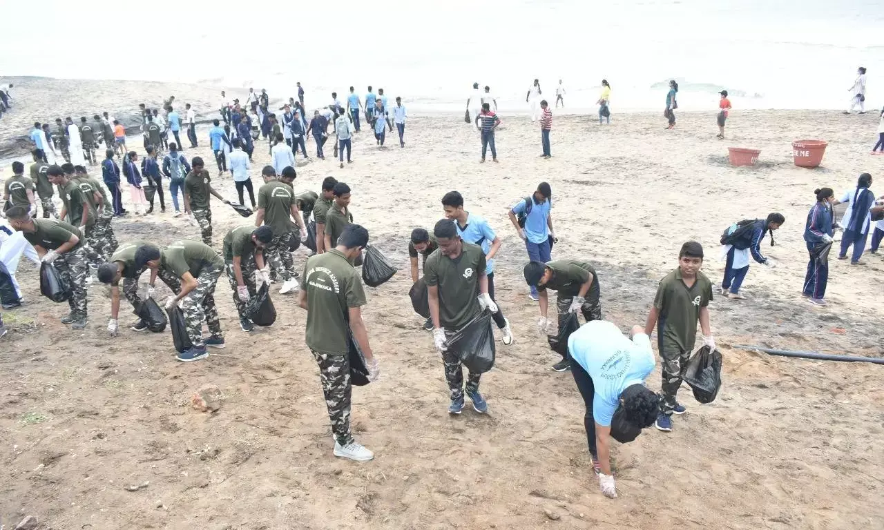 Coast Guard launches cleanup drive as part of Puneet Sagar Abhiyan