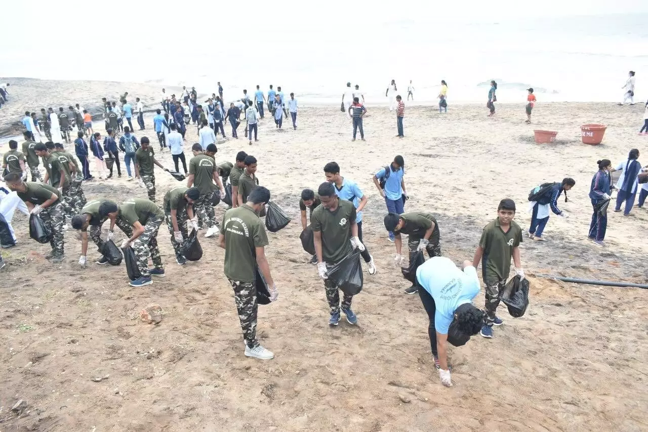 Coast Guard launches cleanup drive as part of Puneet Sagar Abhiyan