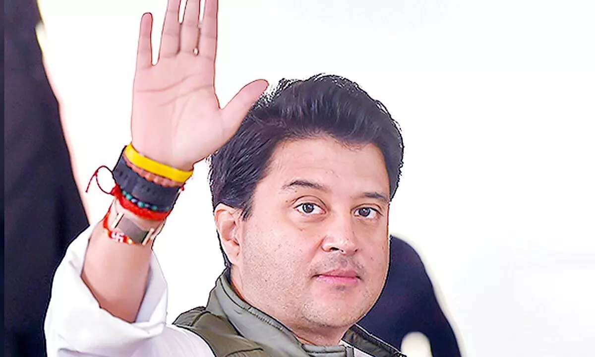 Union minister Jyotiraditya Scindia