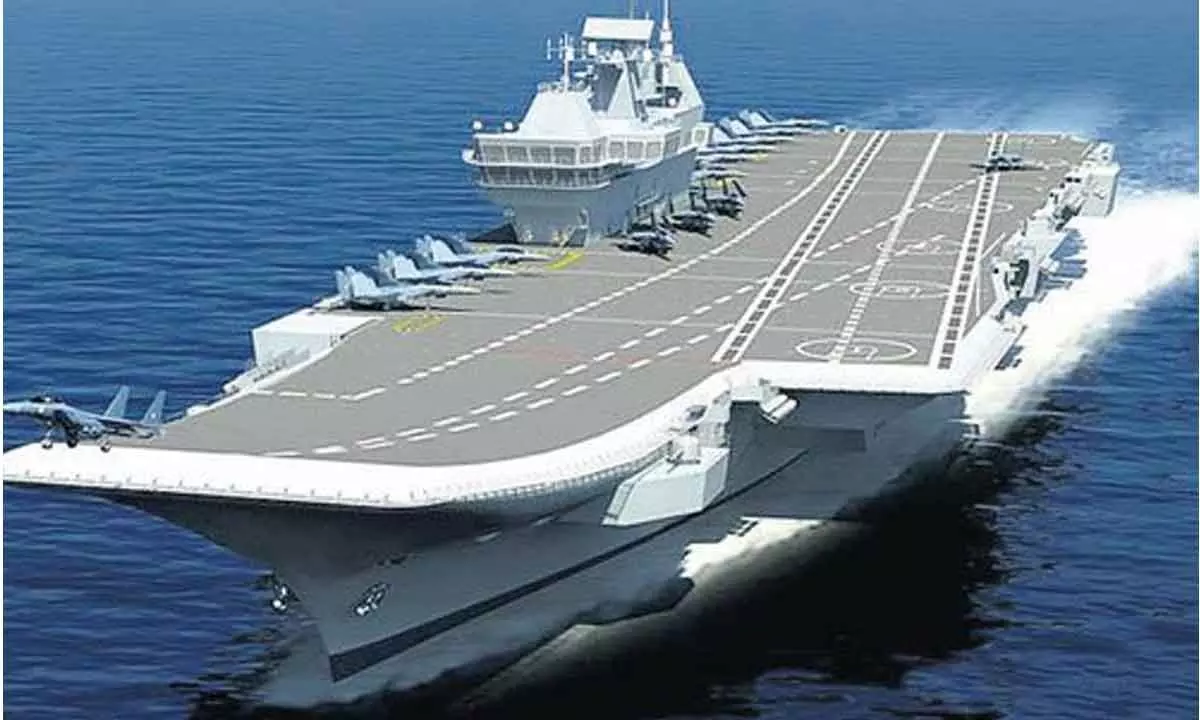 Stage set for reincarnation of INS Vikrant aircraft carrier