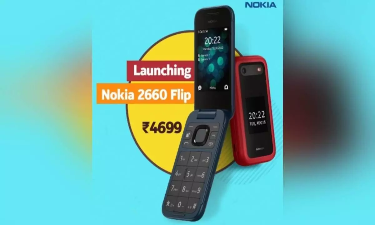 New Nokia 2660 Flip launched at affordable price in India