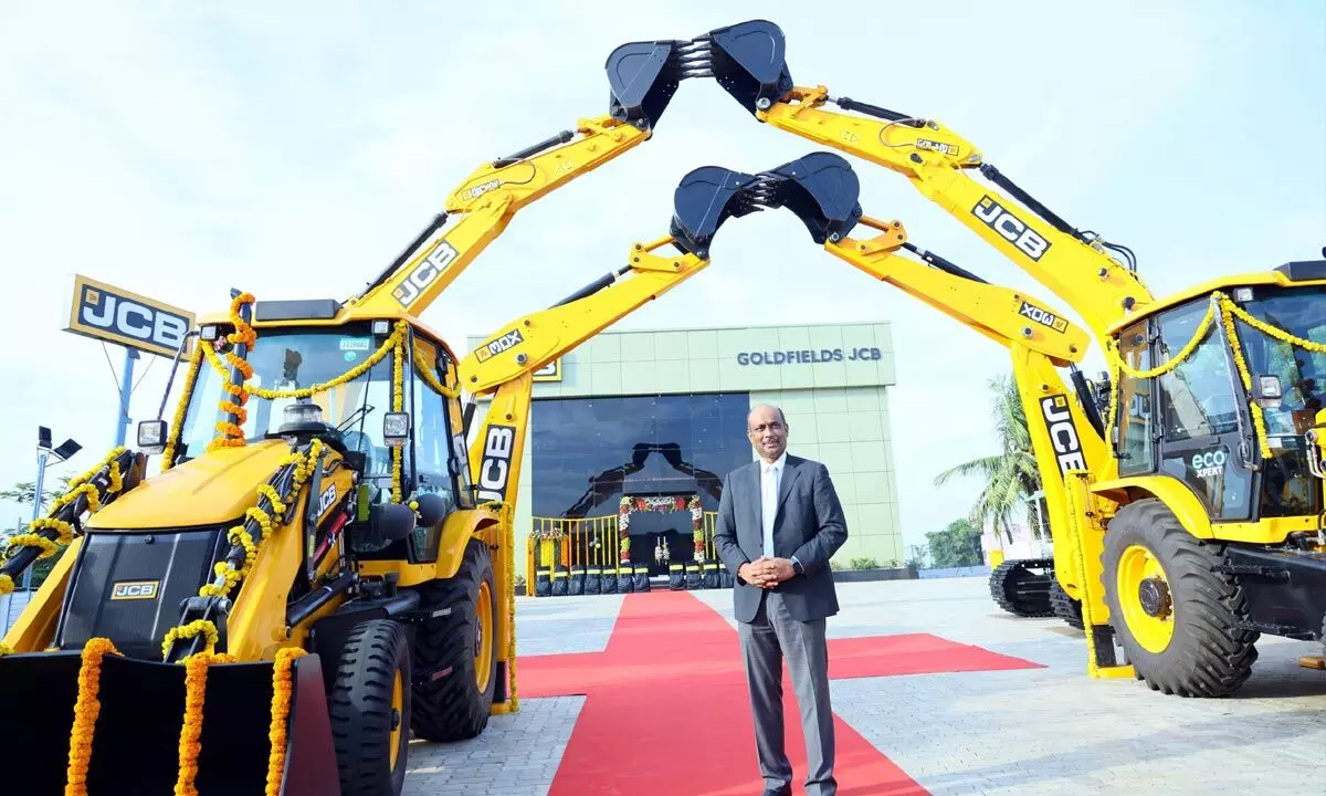 JCB opens new outlet at Nellore