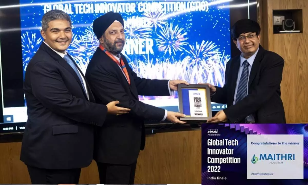 KPMG announces Maithri Aquatech as winner of GTIC 2022 India finale