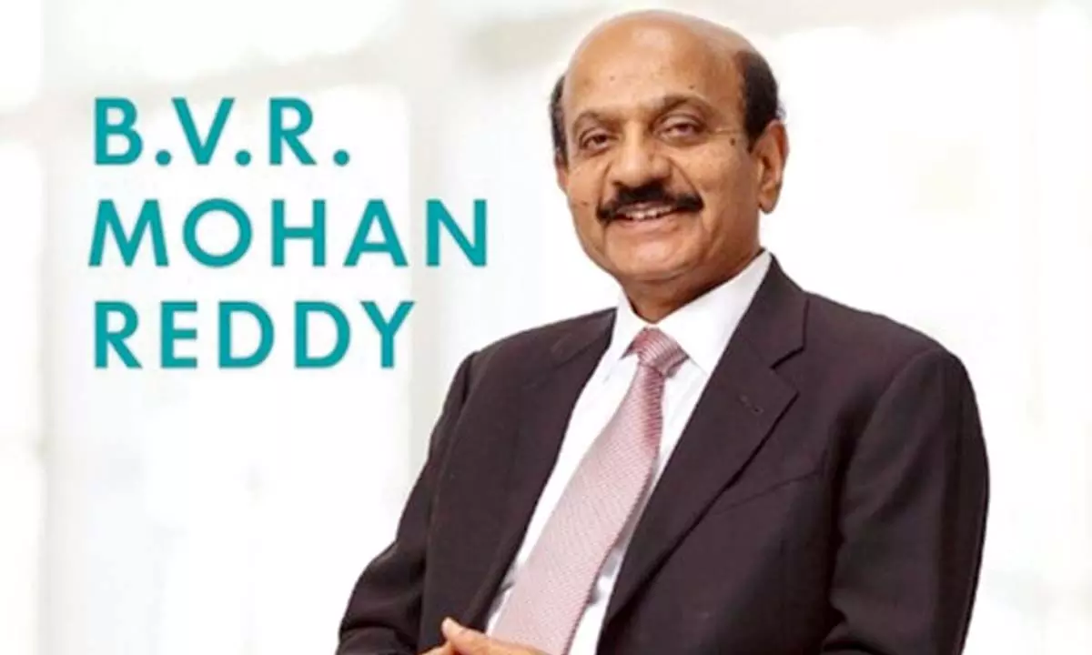 BVR Mohan Reddy, an Indian entrepreneur and Founder-Chairman of Cyient