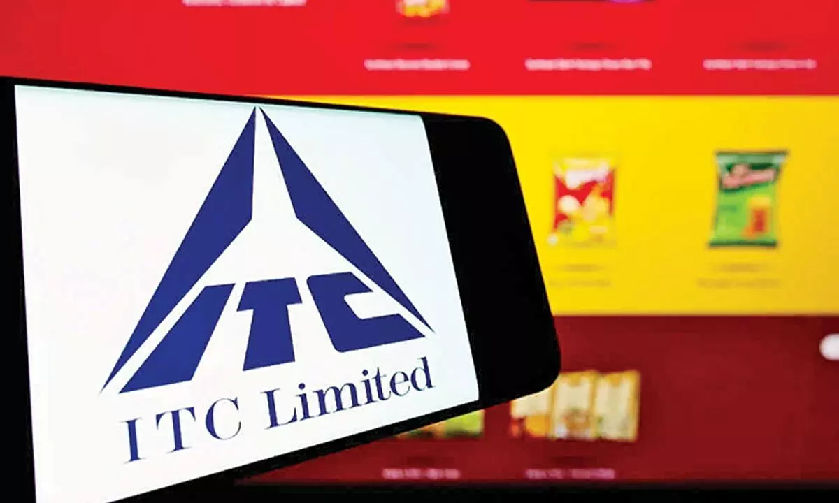 ITC scrip falls 3% after hotel biz demerger news