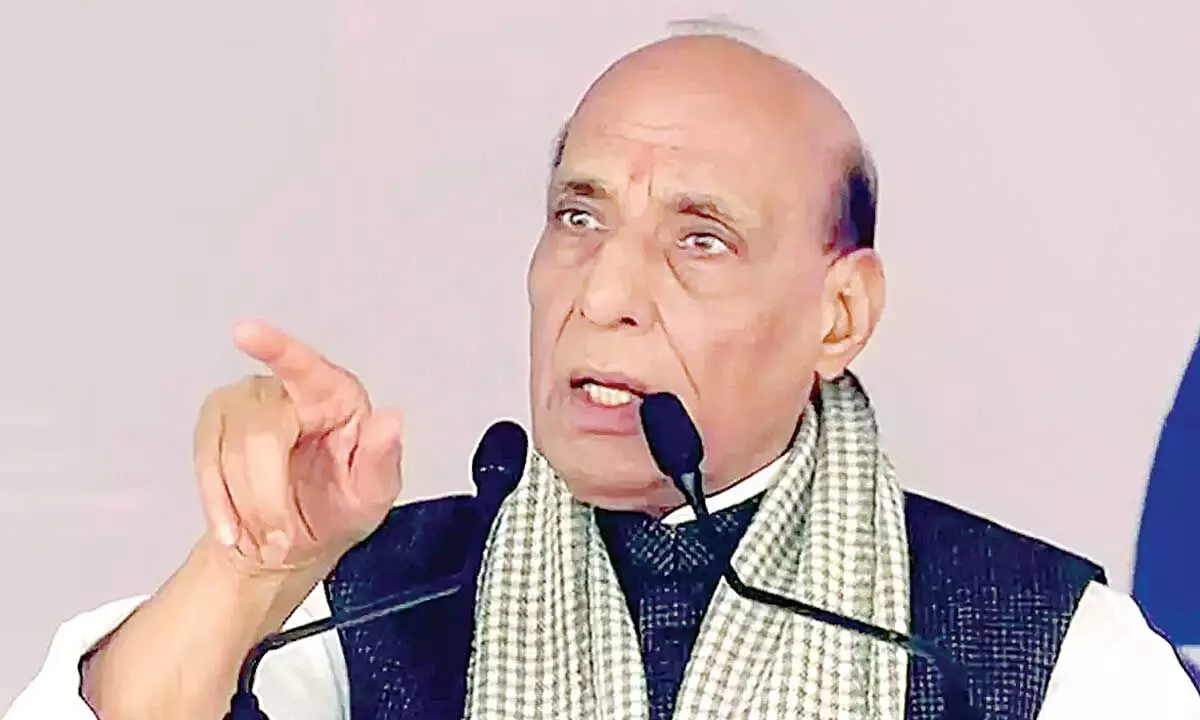 Defence Minister Rajnath Singh