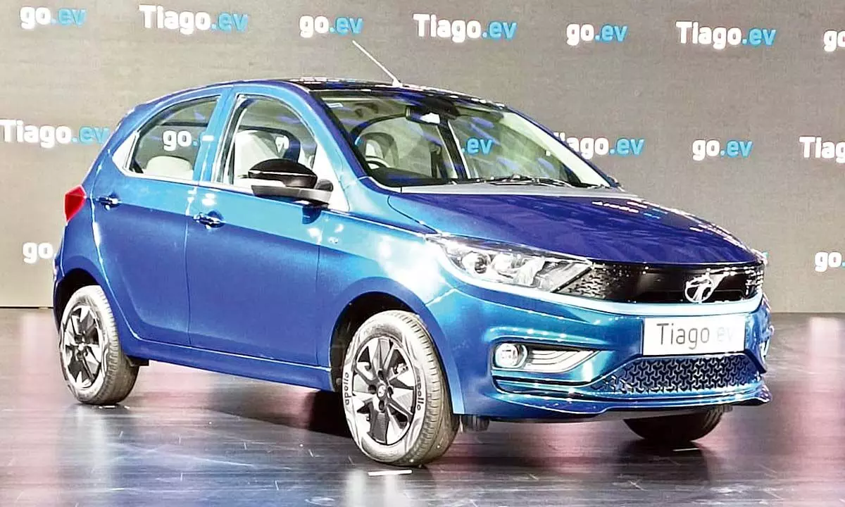 Tata drives in Tiago EV at Rs. 8.49 L