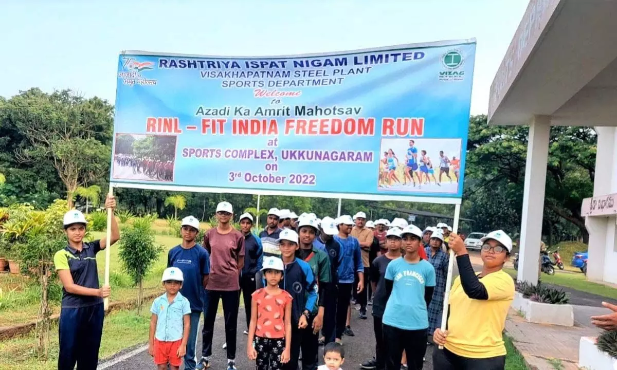 RINL holds ‘Fit India Freedom Run