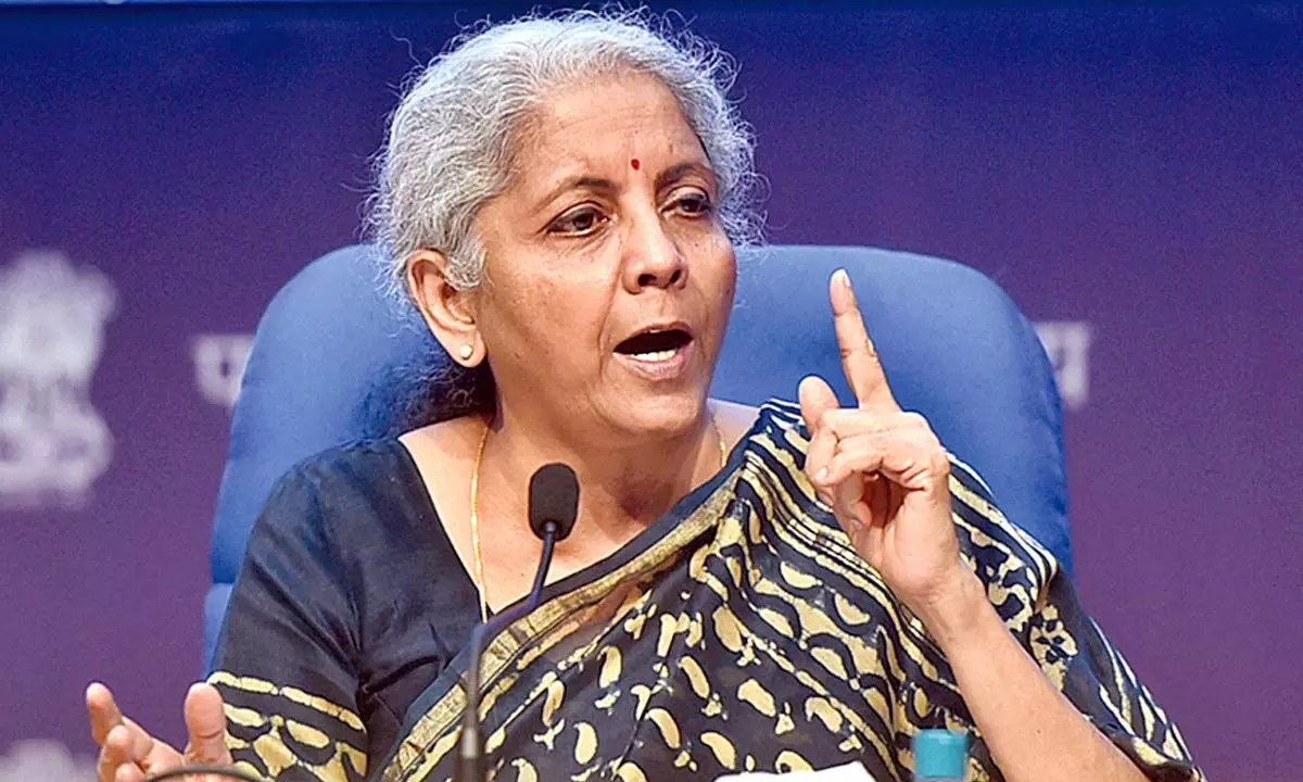 Finance Minister Nirmala Sitharaman