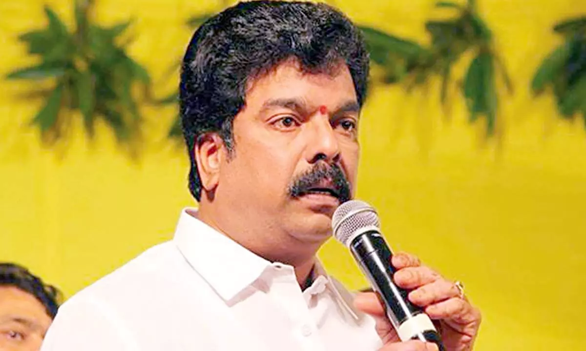 TDP politburo member Bonda Umamaheswara Rao