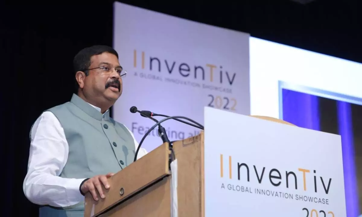 Education minister Dharmendra Pradhan inaugurates IInvenTiv Education minister Dharmendra Pradhan inaugurates IInvenTiv