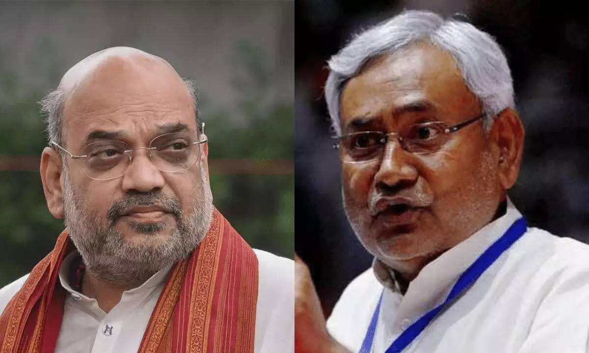 Home Minister Amit Shah accused Bihar Chief Minister Nitish Kumar