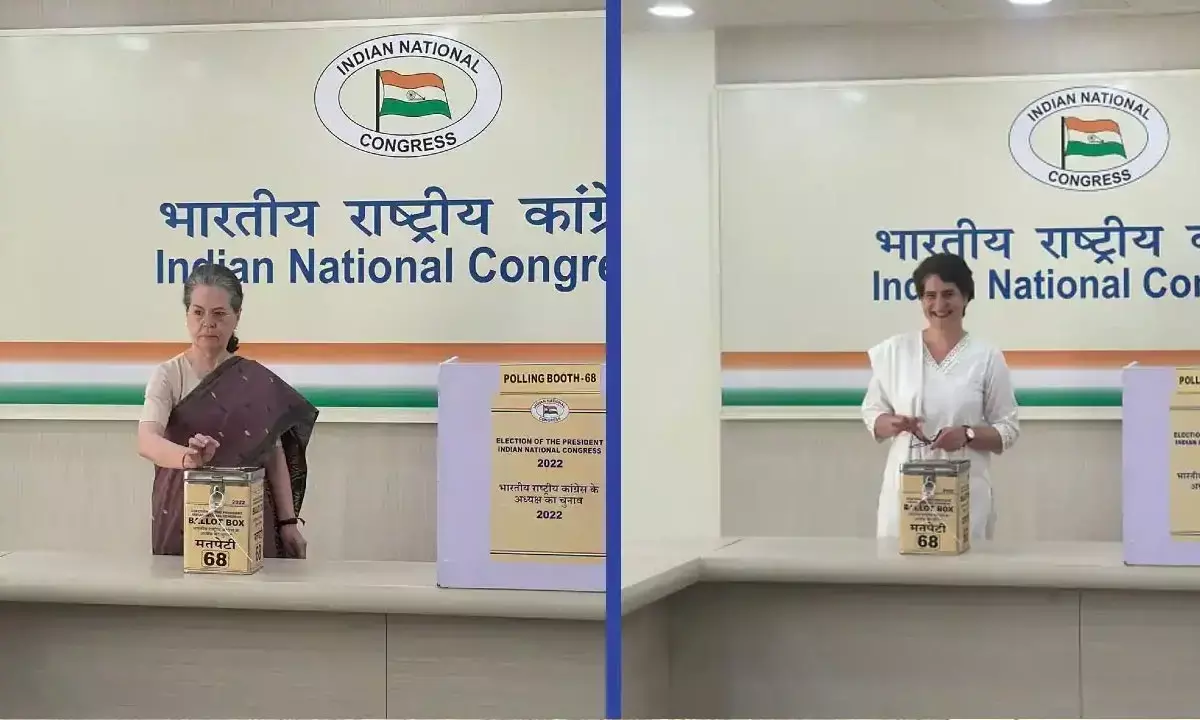 Gandhis dominate discourse as Congress prez election ends