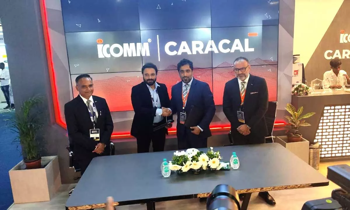 ICOMM partners with CARACAL at DefExpo