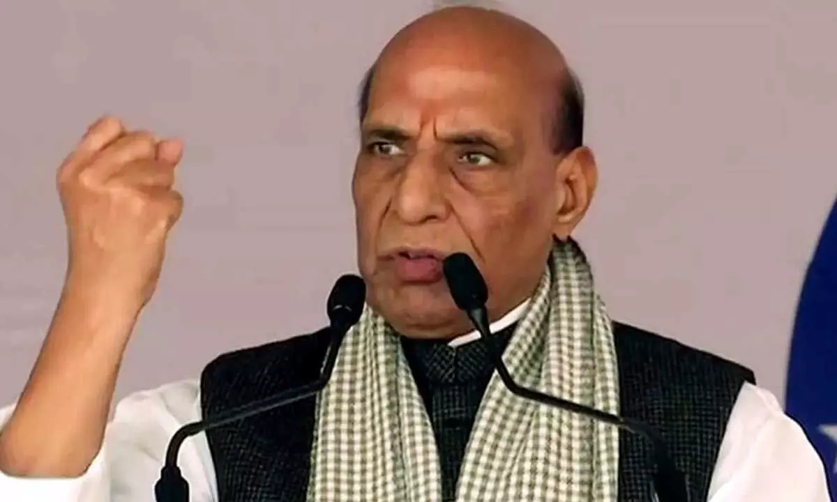 Defence Minister Rajnath Singh