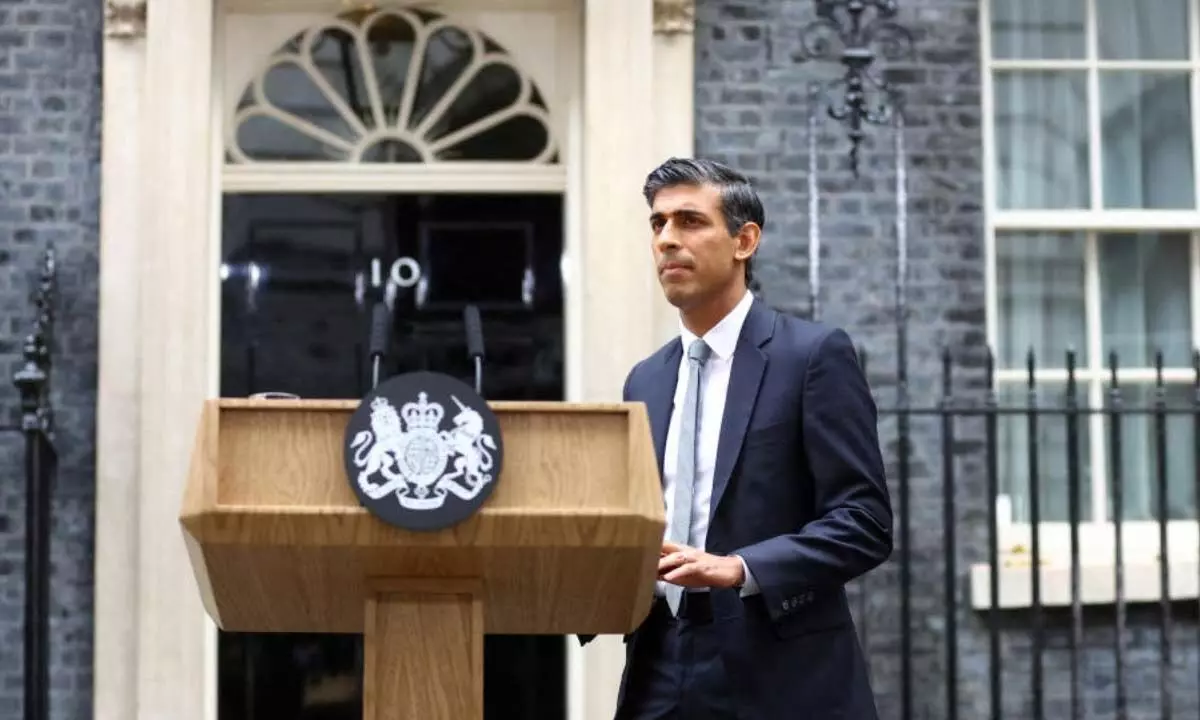 British Prime Minster Rishi Sunak