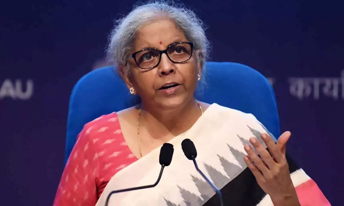 Union Minister for Finance Nirmala Sitharaman