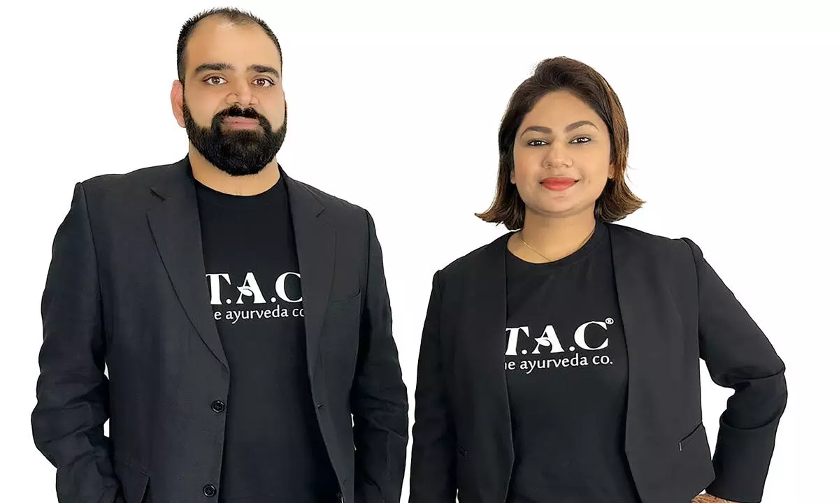 Shreedha Singh, Co-founder & CEO, Param Bhargava, Founder, T.A.C - The Ayurveda Company