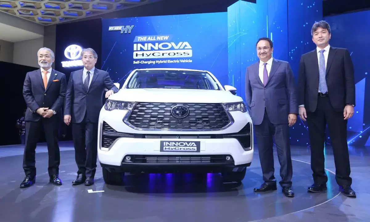 Toyota Kirloskar Motor launches new Innova HyCross