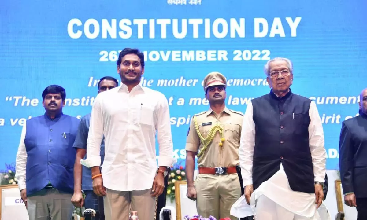 Constitution Day celebrations at Vijayawada