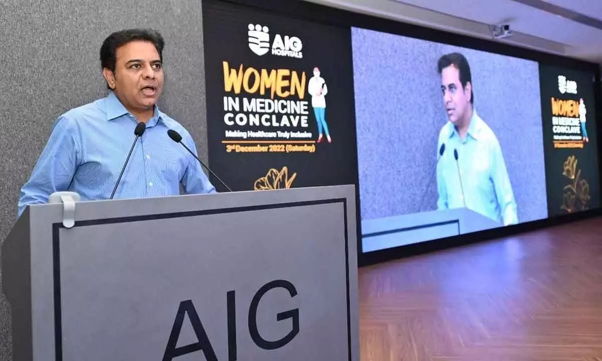 Need to increase women doctors in India: KTR