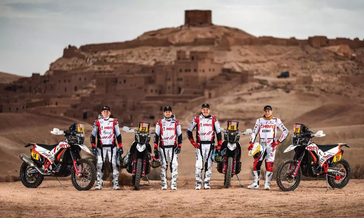 Hero Motorsports gears up for its seventh Dakar rally