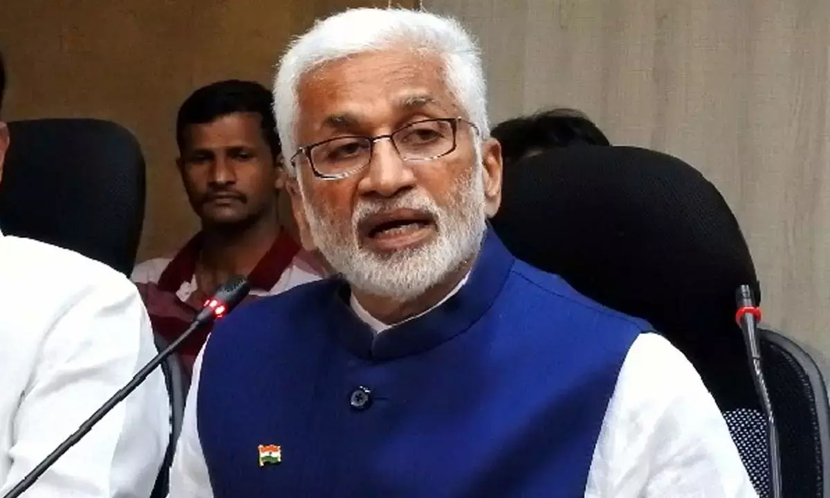 YSRCP Parliamentary Party leader V Vijaya Sai Reddy