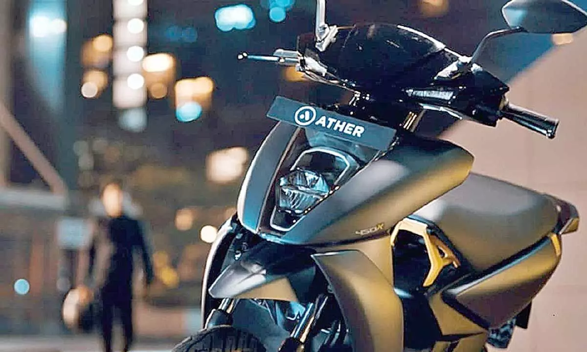 Ather Energy opens outlet at Nellore