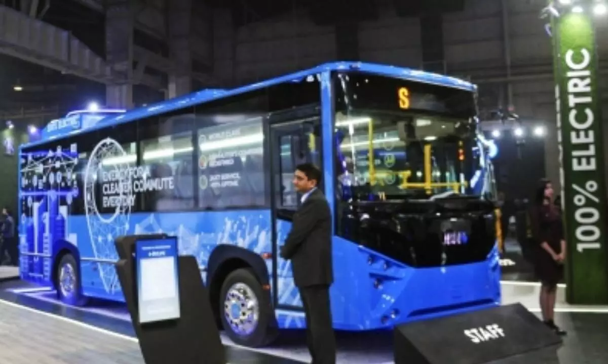 Auto-Expo 2023: JBM launches electric buses, Volvo-Eicher unveils Indias longest 13.5m electric bus