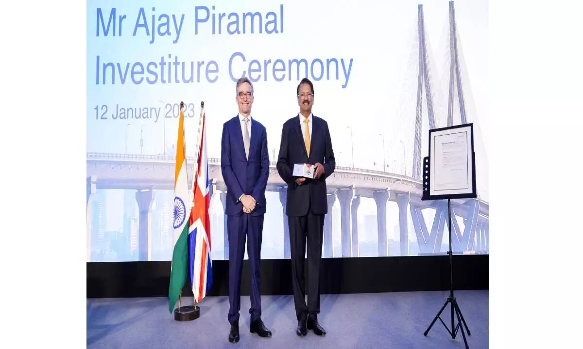 Piramal Group Chairman receives Commander of the Order honour