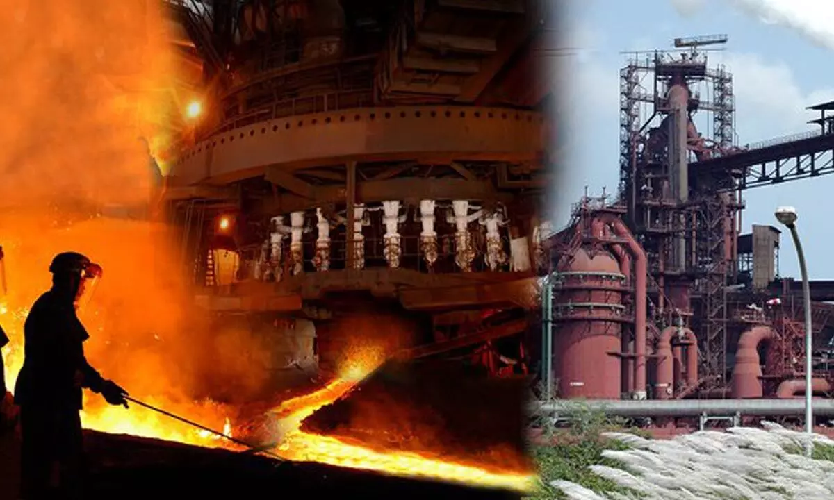 VSP’s record hot metal production on festive day