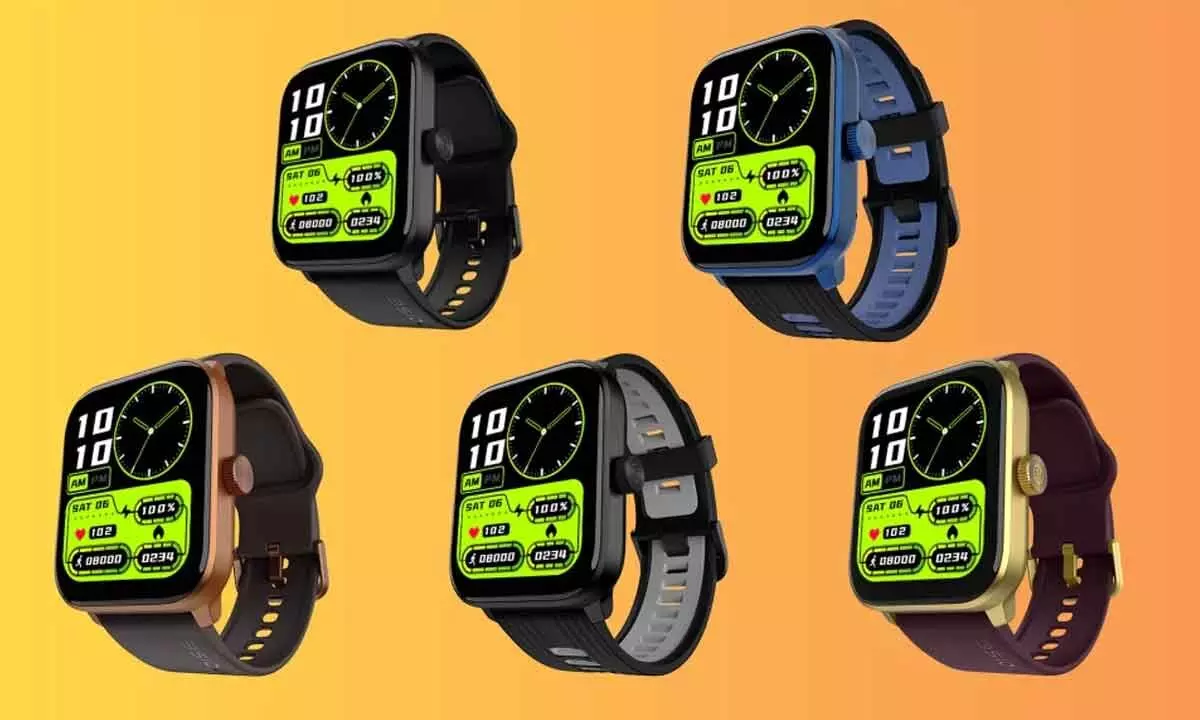 Noise rolls out new smartwatch with in-built GPS