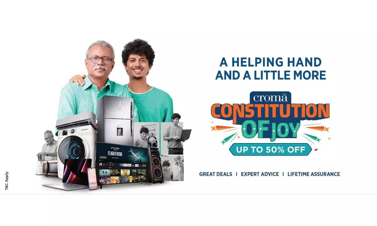 Croma offers great deals “constitution of joy”