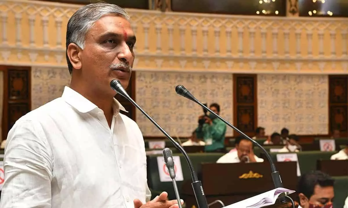 Telangana’s Finance Minister T Harish Rao