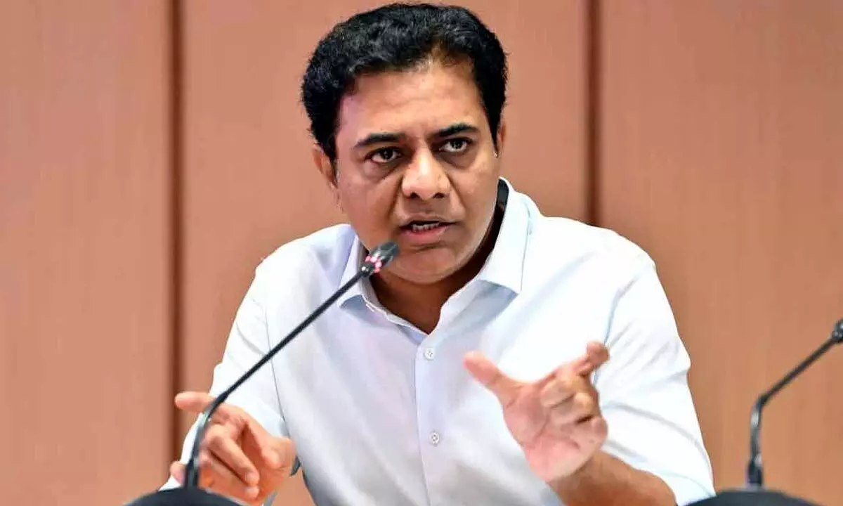 Telangana Industries Minister KT Rama Rao