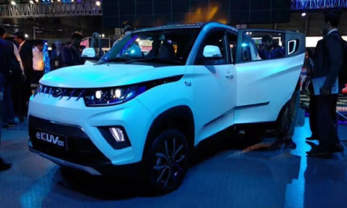 Mahindra unlikely introducing electric version of KUV100
