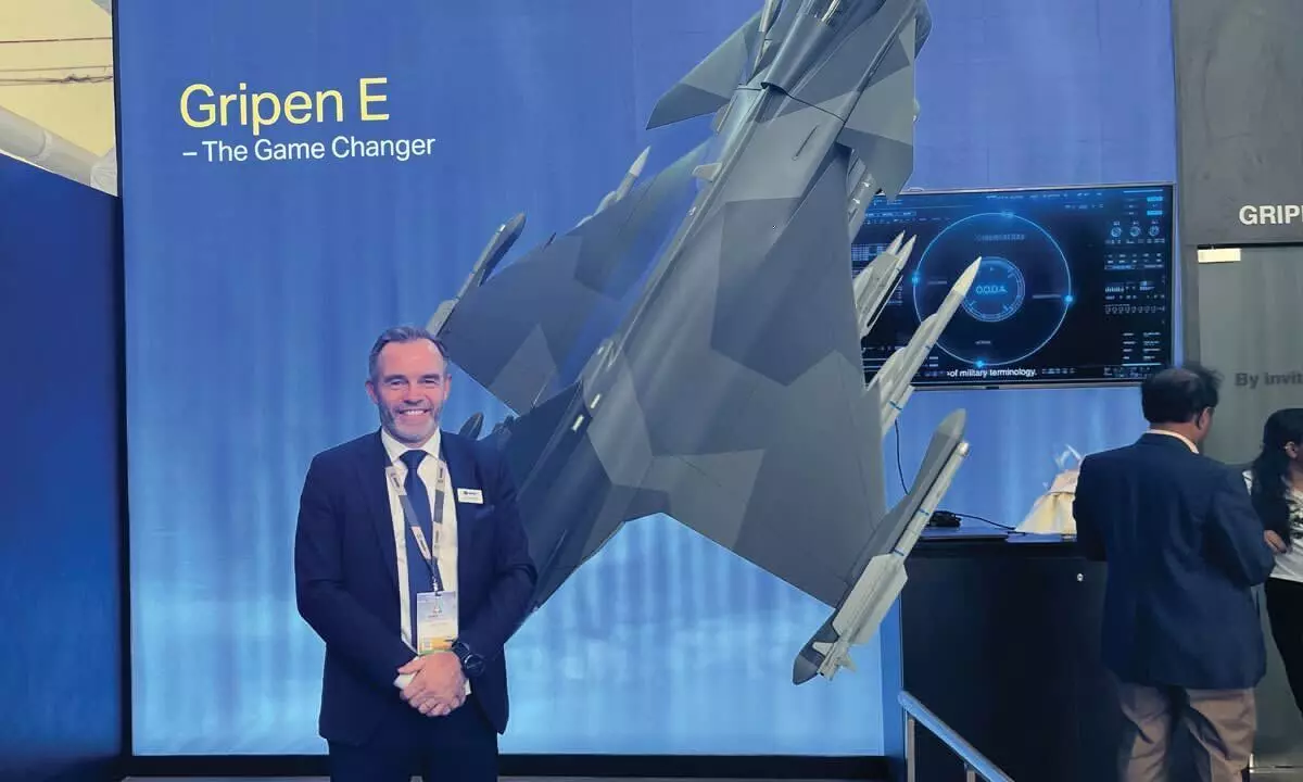 Kent-Ake Molin, Sales Director (Gripen for India Programme), SAAB