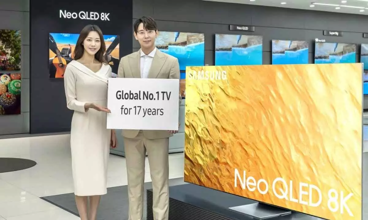 Samsung dominates global TV market for 17th year