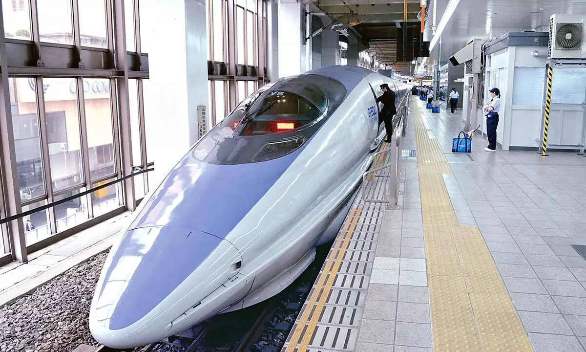 Bullet train project gaining pace now