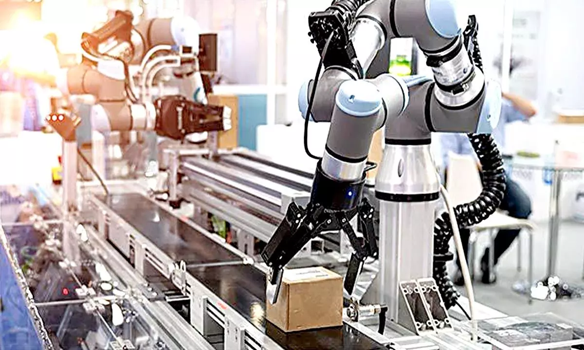 Universal Robots transform nature of manual work at manufacturing units Universal Robots transform nature of manual work at manufacturing units