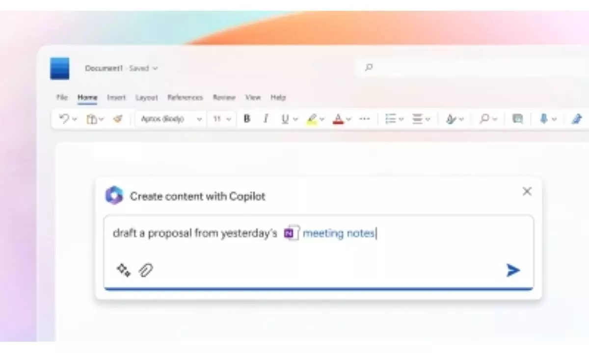 Microsoft introduces AI-powered 365 Copilot