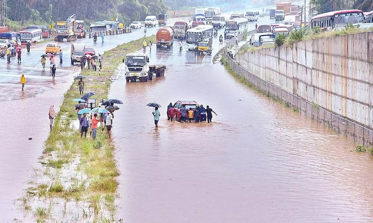 Bengaluru-Mysuru highway flooding angers PMO
