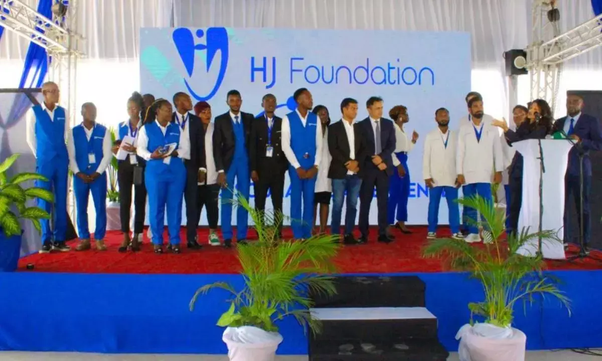 Indian businessman opens new health centre in Congo