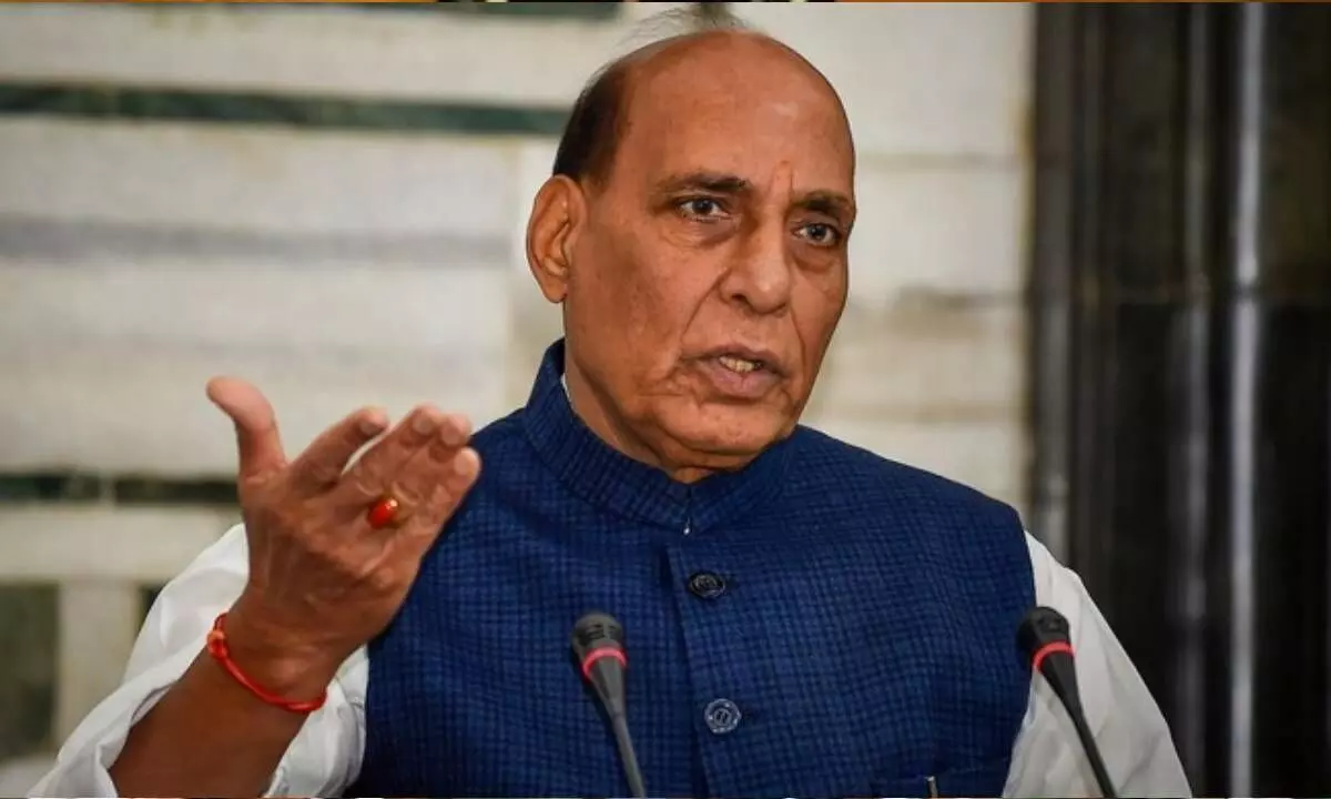 By 2026, Indias defence exports will reach Rs 40,000 crore: Rajnath Singh