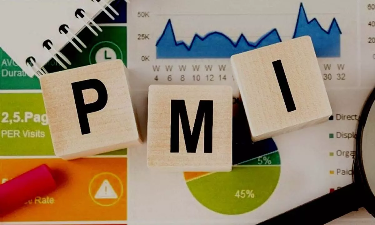 Services PMI eases in Mar on weak global cues
