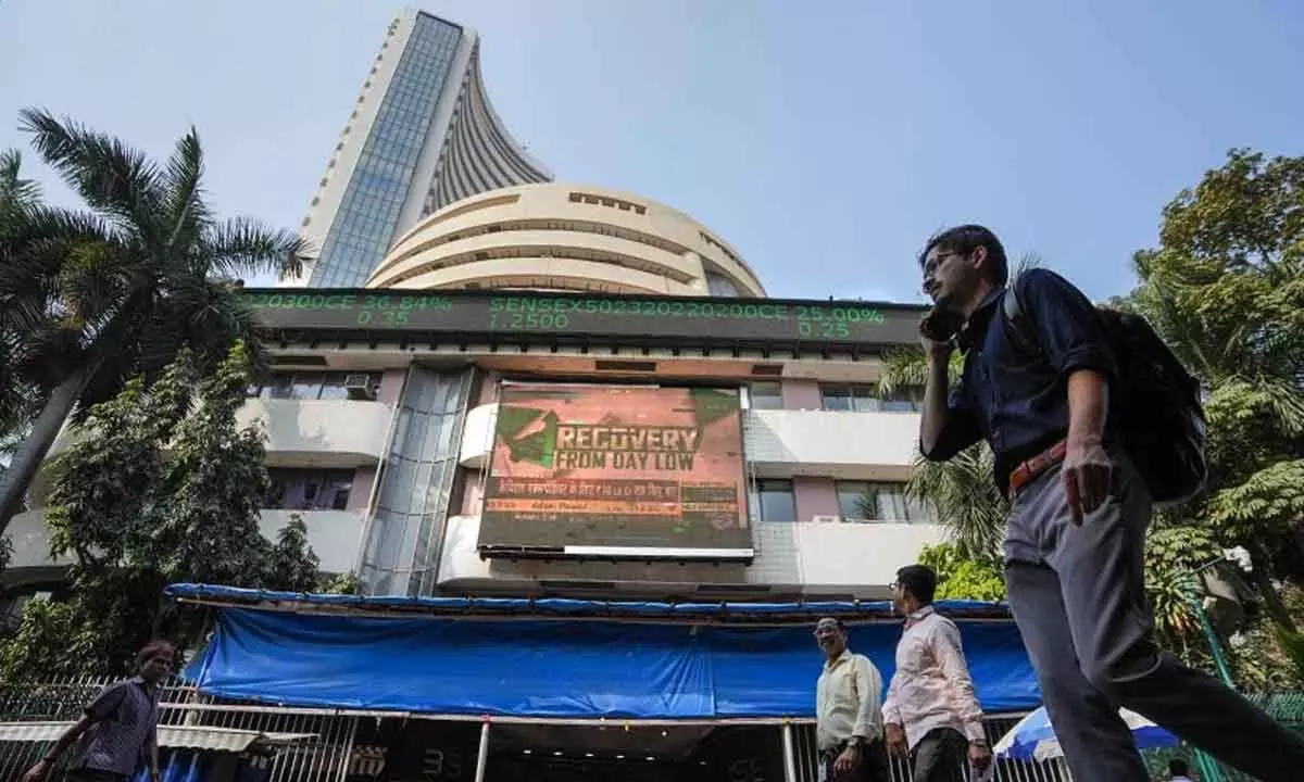 Sensex takes support near 50 & 20-day SMA