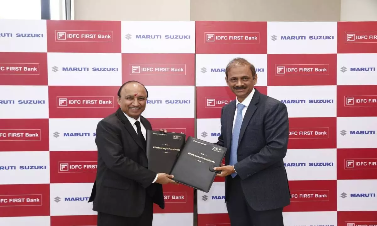 Maruti Suzuki & IDFC FIRST in JV to offer personalised vehicle finance options