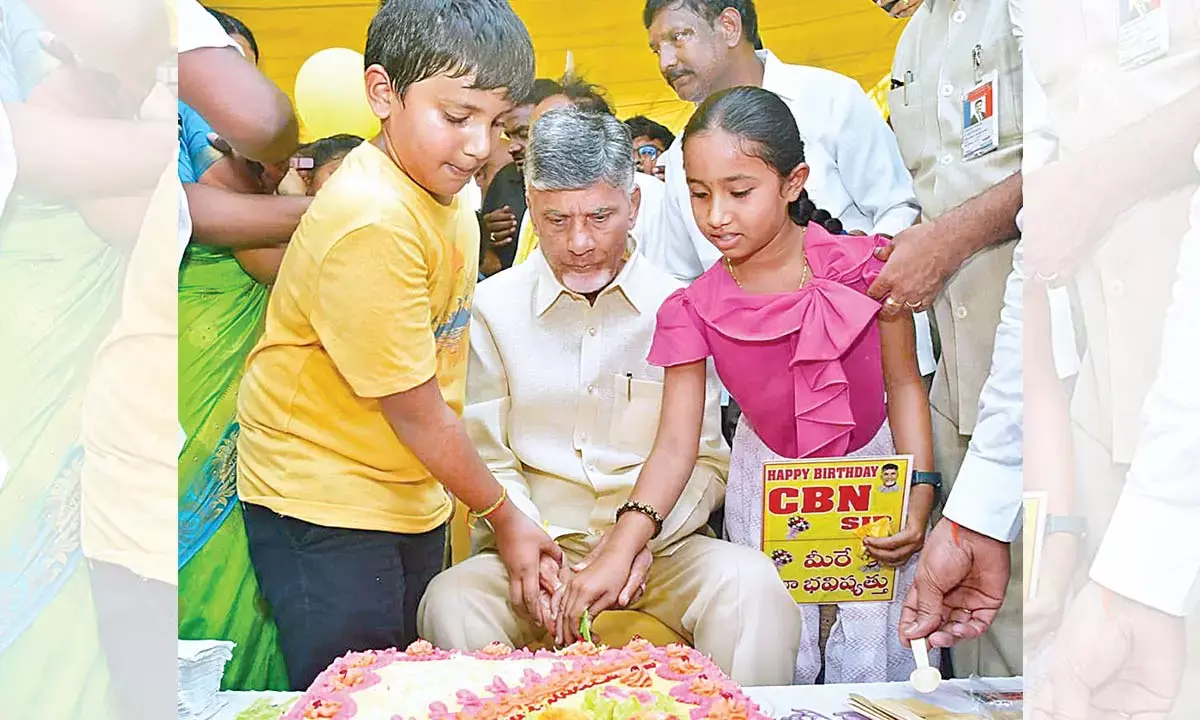 TDP national president Nara Chandrababu Naidu