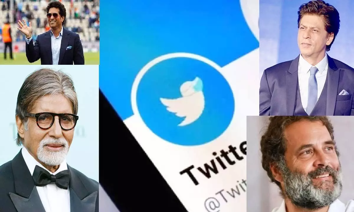 Amitabh, Shah Rukh Khan, Sachin and Rahul lose Twitter blue ticks